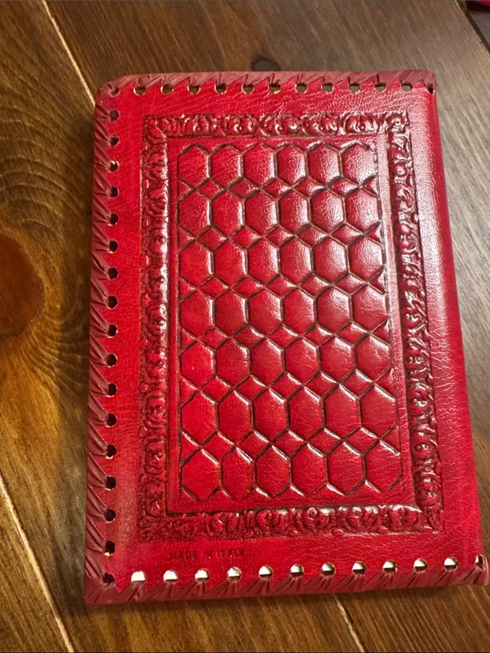 Sacred Heart Leather Embossed Journal. New, never used.